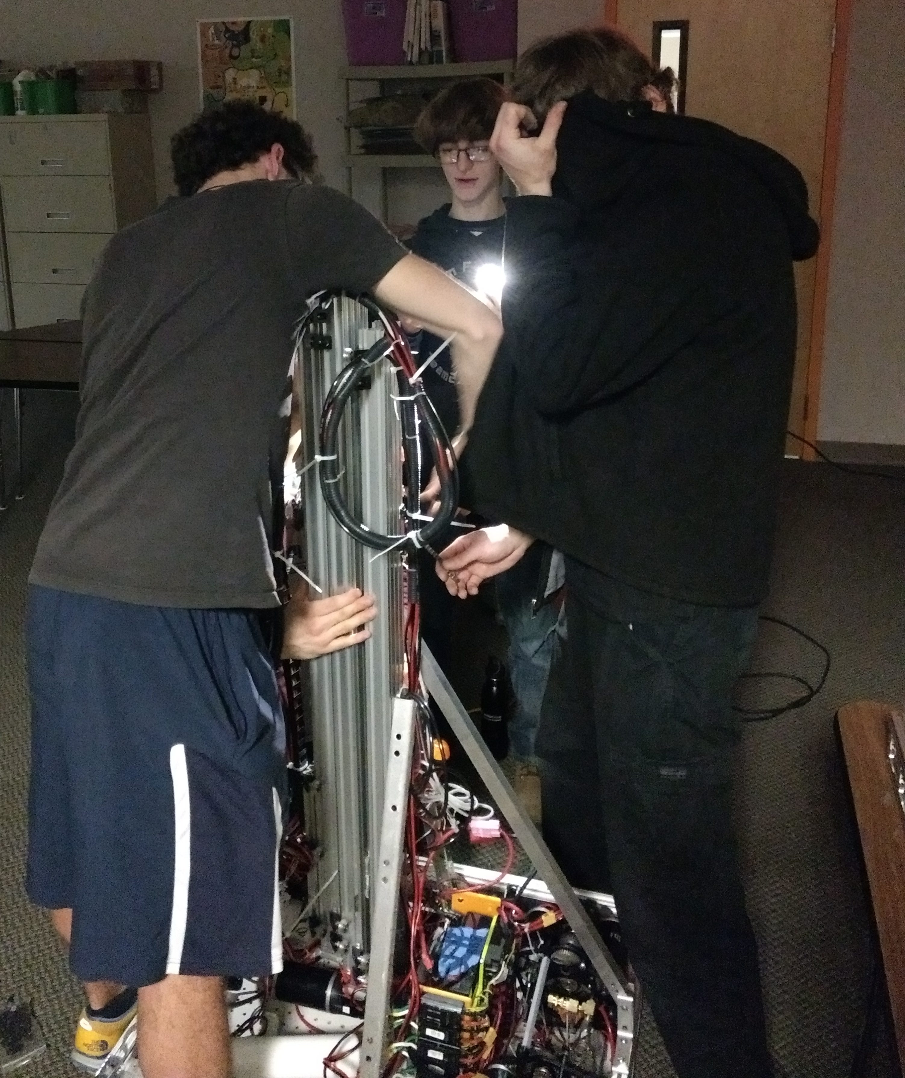 Assembling the Bot in the dark
