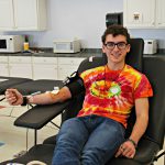 Frothy at Blood Drive