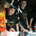 FLL Qualifier Taking Notes