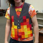 Drive Team Costumes- Pixelated Fire
